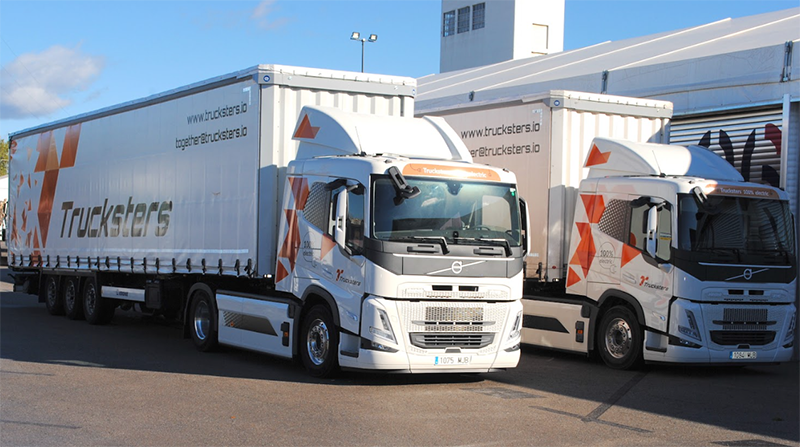 Trucksters se alu00eda con Volvo Trucks para lograr un transporte de larga distancia sin emisiones y mu00e1s saludable para los conductores (5)