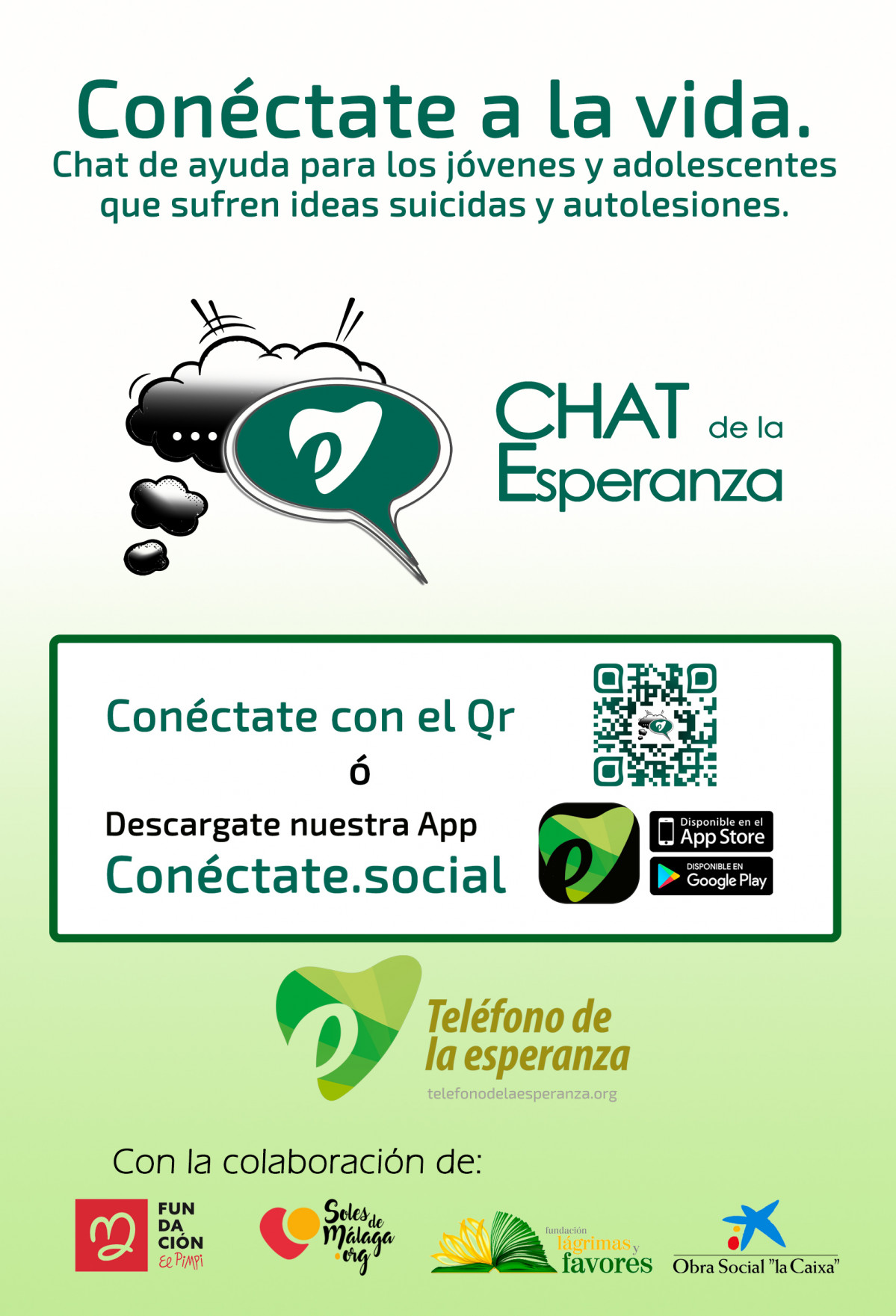 Folleto chat conectateQR
