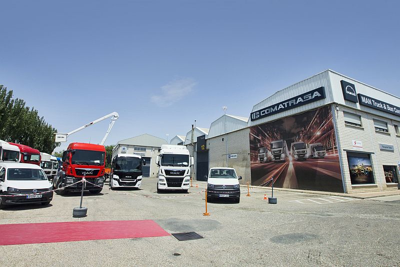 Concesionario de MAN y Volkswagen Vehículos Comerciales, Comatrasa ofrece a sus clientes una amplia gama de vehículos.