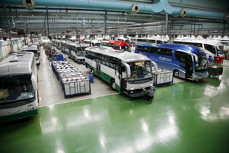 Irizar es el principal fabricante español de carrocerías de autobuses y autocares.