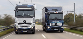 Daimler Truck erhält Straßenzulassung für Brennstoffzellen-LkwDaimler Truck’s hydrogen-based fuel-cell truck receives license for road use