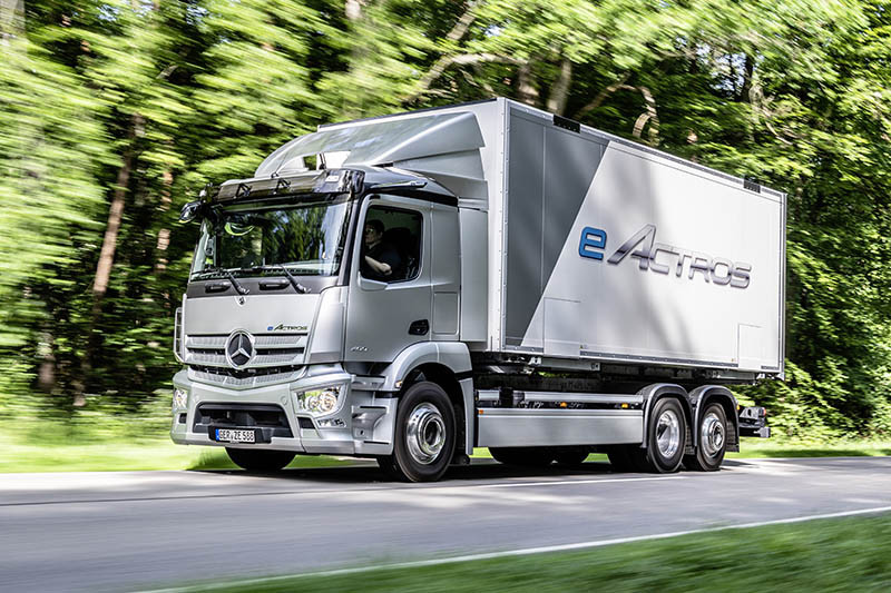 Mercedes-Benz eActros Weltpremiere 2021Mercedes-Benz eActros world premiere 2021