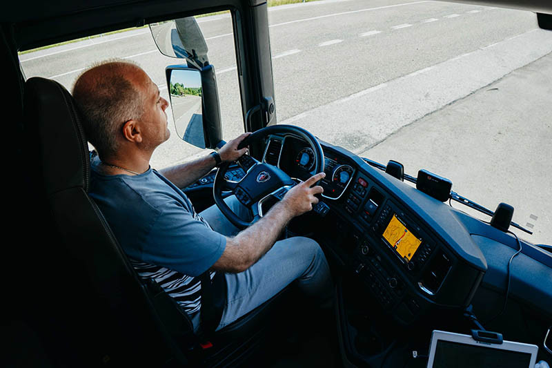 conductor transporte
