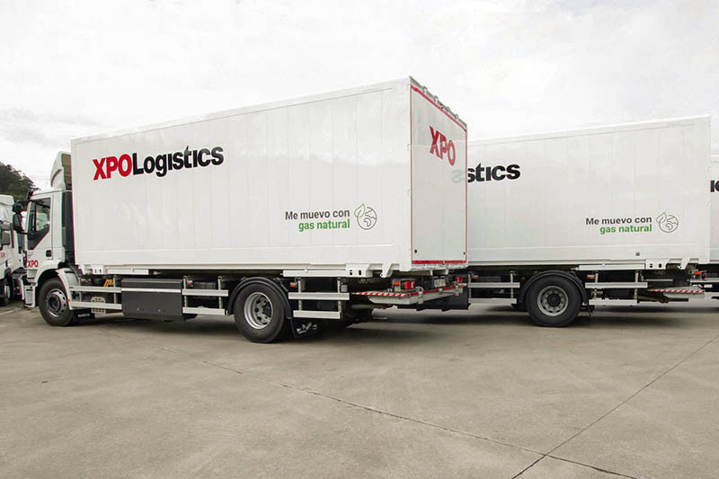 XPO Logistics camion gas 2 1