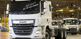 100,000th_DAF_CF_XF_truck_chassis_built_in_Leyland