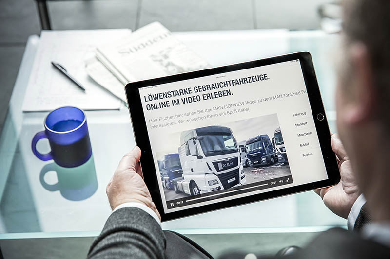 MAN ,Top Used Gebrauchtfahrzeuge, LionView