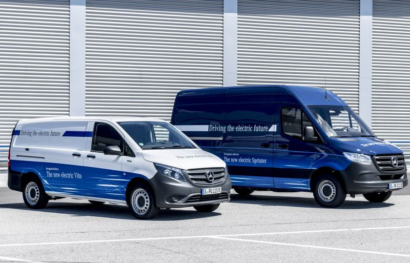Lokal emissionsfreie MobilitŠt: Mercedes-Benz eVito und eSprinter fit fŸr den urbanen Einsatz // Local zero-emissions mobility: Mercedes Benz eVito and eSprinter fit for urban life