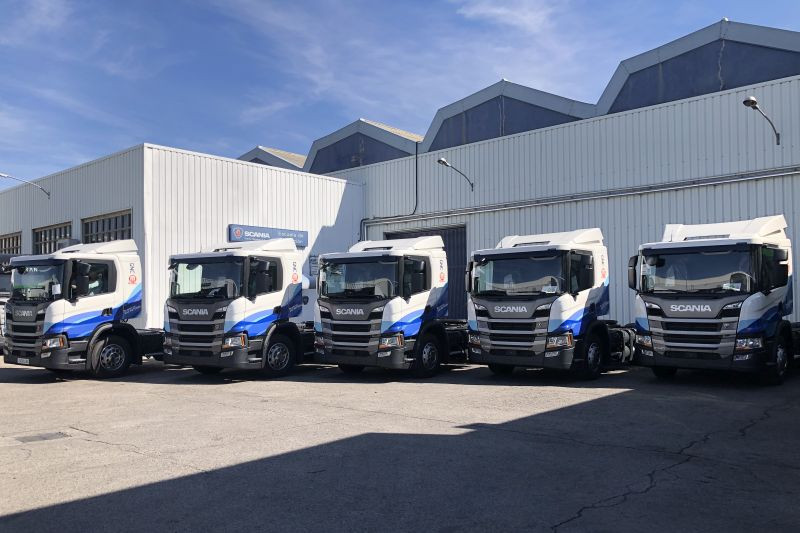 Camiones GNC Scania -Margolles