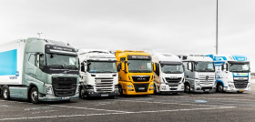 Aankomst European Truck Platooning Challenge