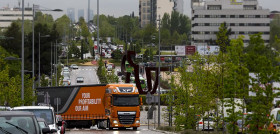 MADRID. 9-V-16. CAMION DAF XF. FOTO: JOSE RAMON LADRA.