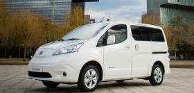 Nissan world premiere of new longer range e-NV200 van