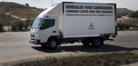 MADRID. 12-3-16. CAMION FUSO CANTER. FOTO: JOSE RAMON LADRA.