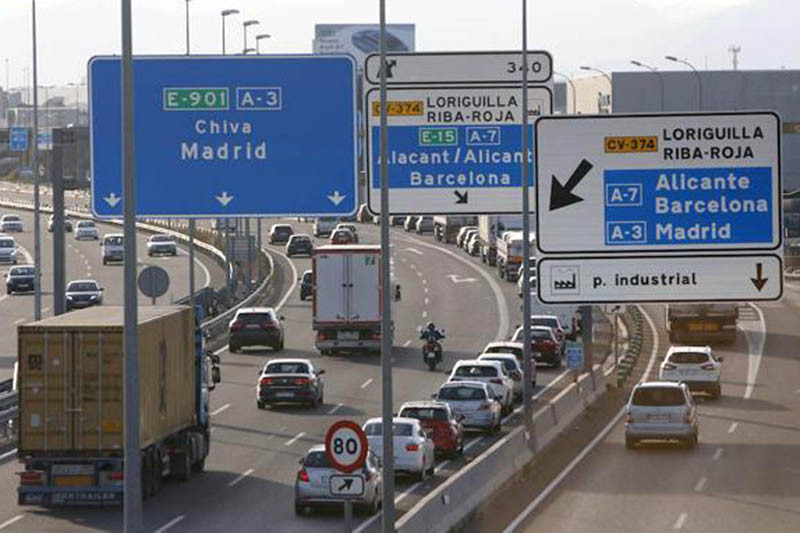 Atasco autovia a3