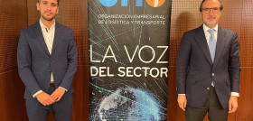 El presidente de UNO Logística, Francisco Aranda, y el general manager de TPF Consulting, Jesús Fajardo