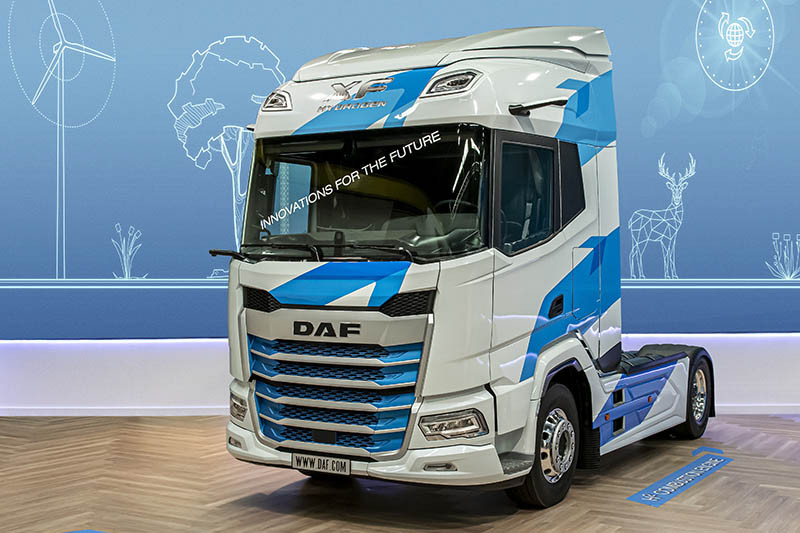 New Generation DAF XF Hydrogen prototype honoured 2022 Truck Innovation Award