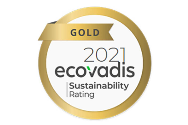 Ecovadis Gold 2021 16 9