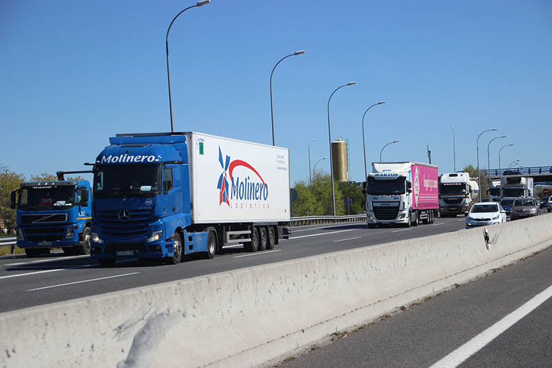 Transportistas en carretera