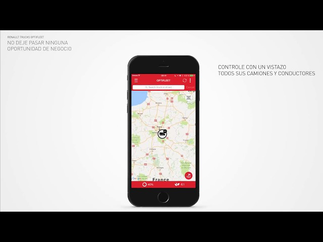 APP Optifleet de Renault Trucks