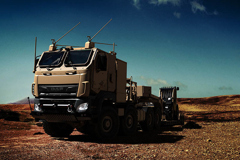 DAF receives new order from Belgian Defence