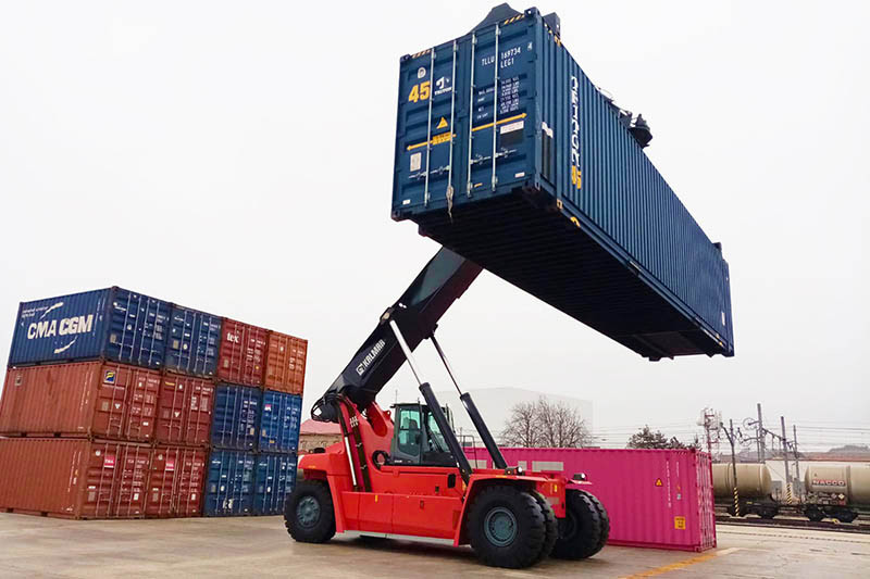 CT Burgos  Reach Stacker   enero 2022