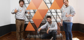 Luis Bardaji, Ramón Castro y Gabor Balogh, fundadores de Trucksters (izda a dcha)
