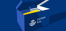 Correos Frío ilustración caja isoterma