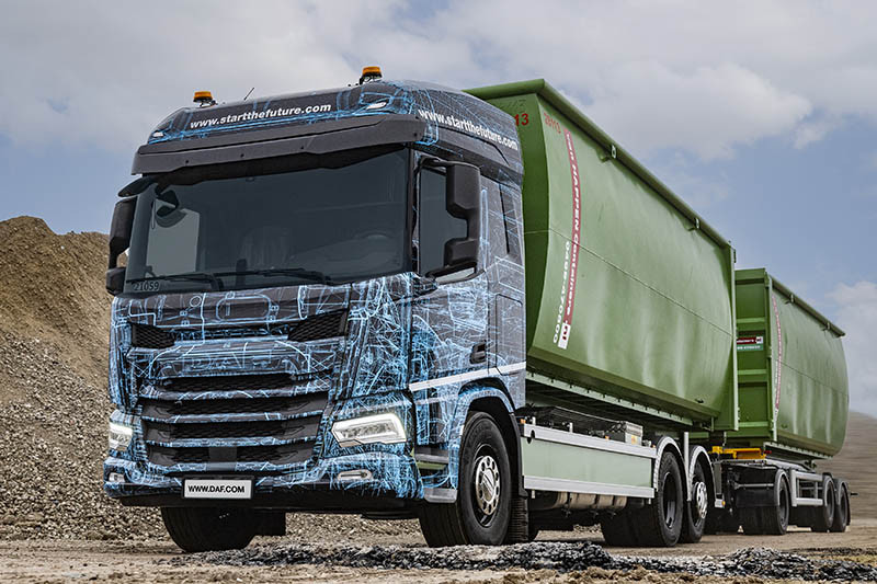 DAF starts field test new generation distribution trucks 01