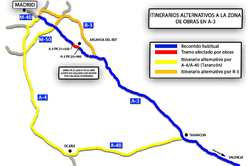 Itinerarios A3 1