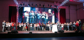 Abb.2 Ehrung Jubilare Banner 85 Jahr Feier