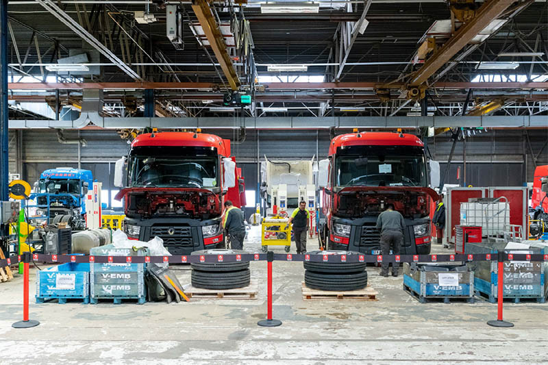 Renault Trucks Circular Economy Used Trucks Factory