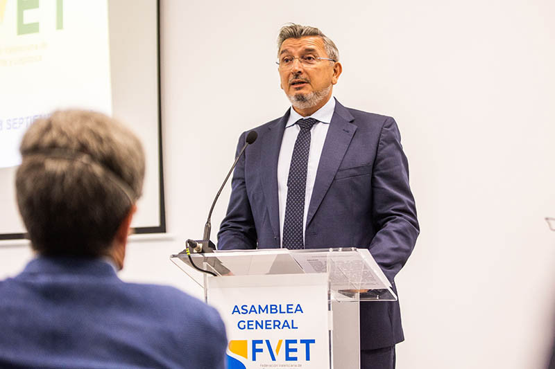 Carlos Prades, presidente de FVET y APV