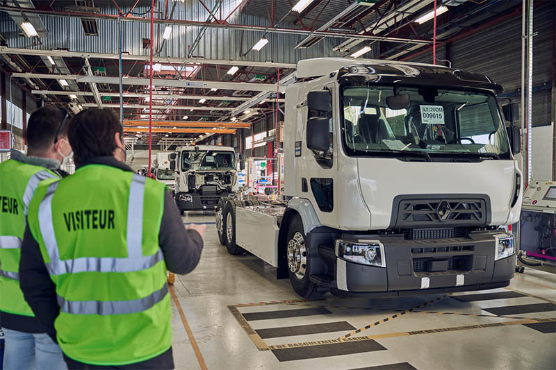 2022 Renault Trucks E Tech Blainville plant