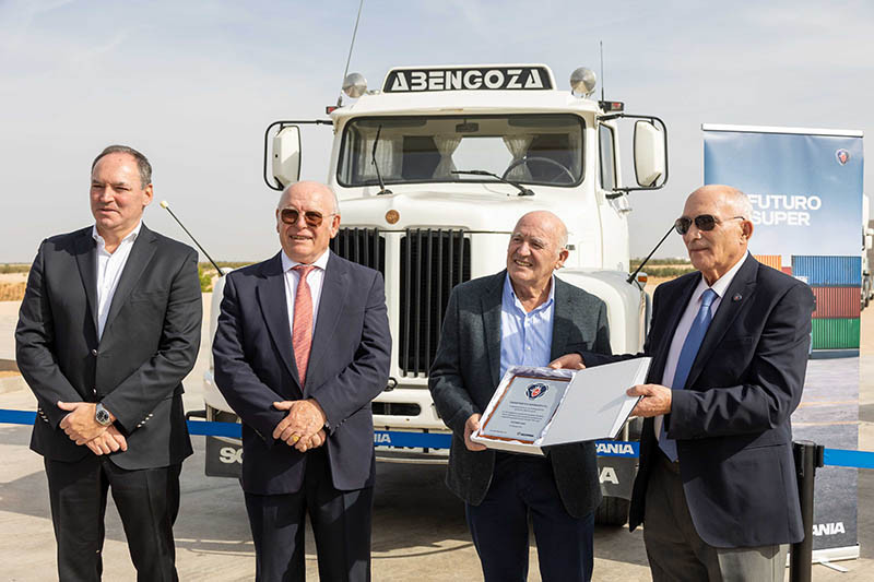 Homenaje Scania R. Peinado. Abengoza