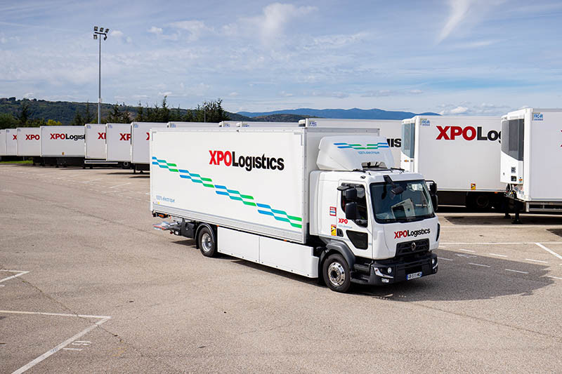100 Renault Trucks electric vehicles for XPO Logistics