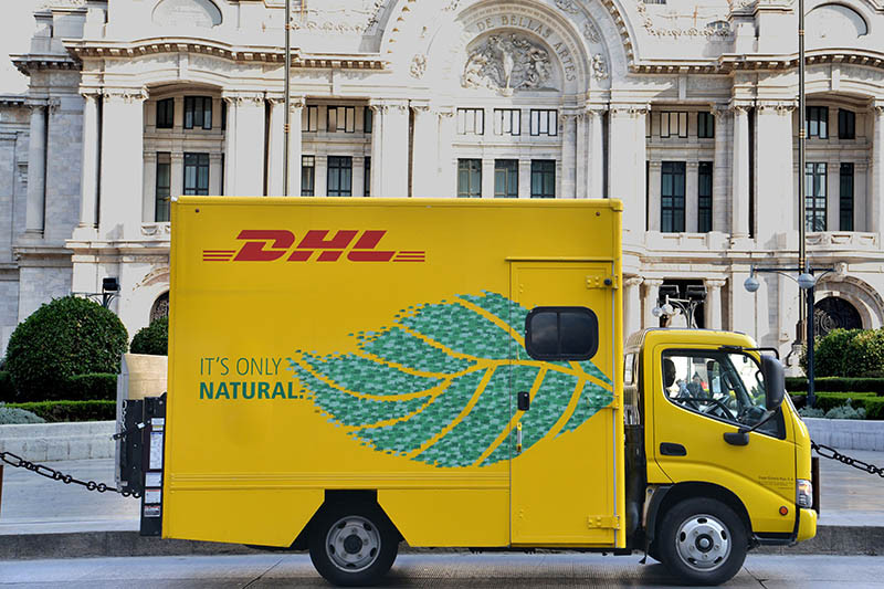 Camionetas ciudad DHL