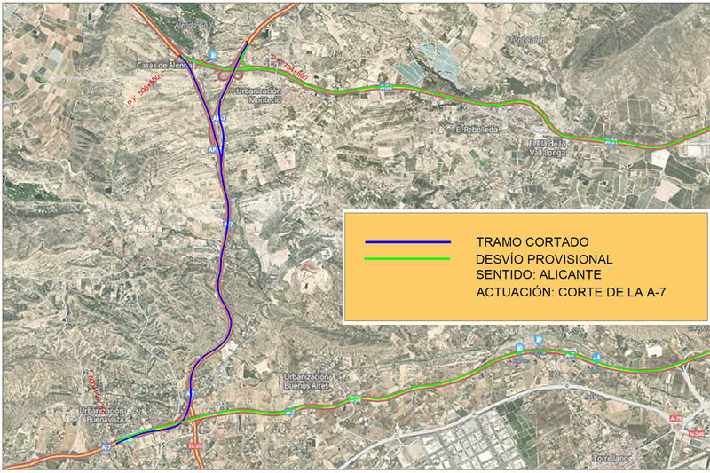 Desvu00edo prov. sentido Alicante (obras A 7)