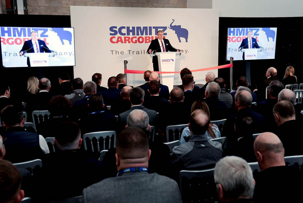 2023 116 Apertura oficial de la nueva planta de producción de Schmitz Cargobull en el Reino Unido presentacion Paul