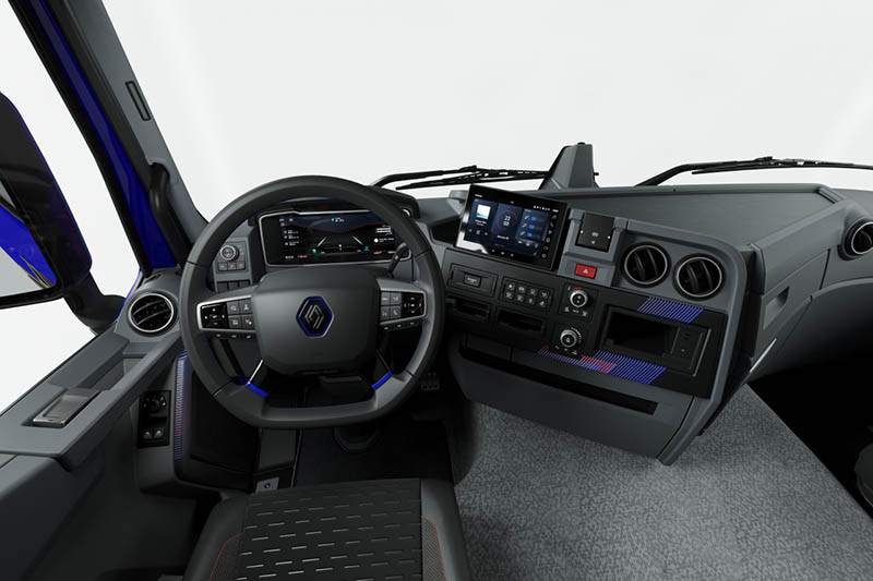 Renault Trucks E Tech T dashboard