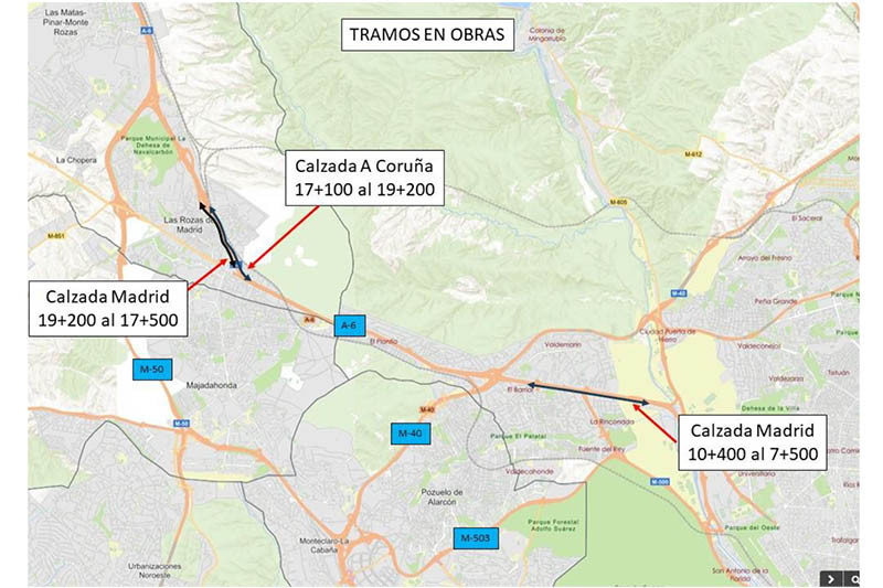 230721 NP Afectaciones Tru00e1fico firme A6 Madrid 2