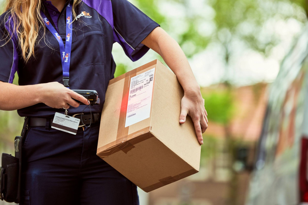FedEx Picture proof of delivery (baja)