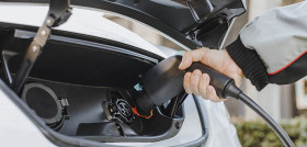 Ev van charging plugging 3