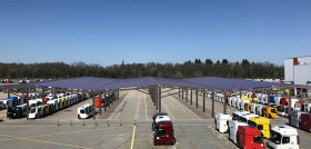 Renault Trucks Paneles Solares Bourg en Bresse 3D 1