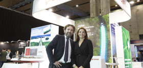 Cedric Vigneau, director Fleets & CRT Cepsa, e Isabel Gorgoso, directora New Mobility Cepsa