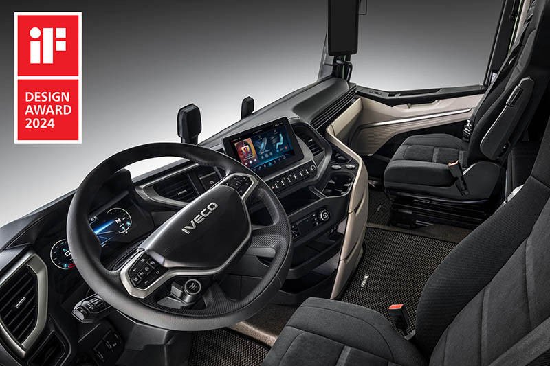 IVECO S Way iF DESIGN AWARD 2024 interiors 2