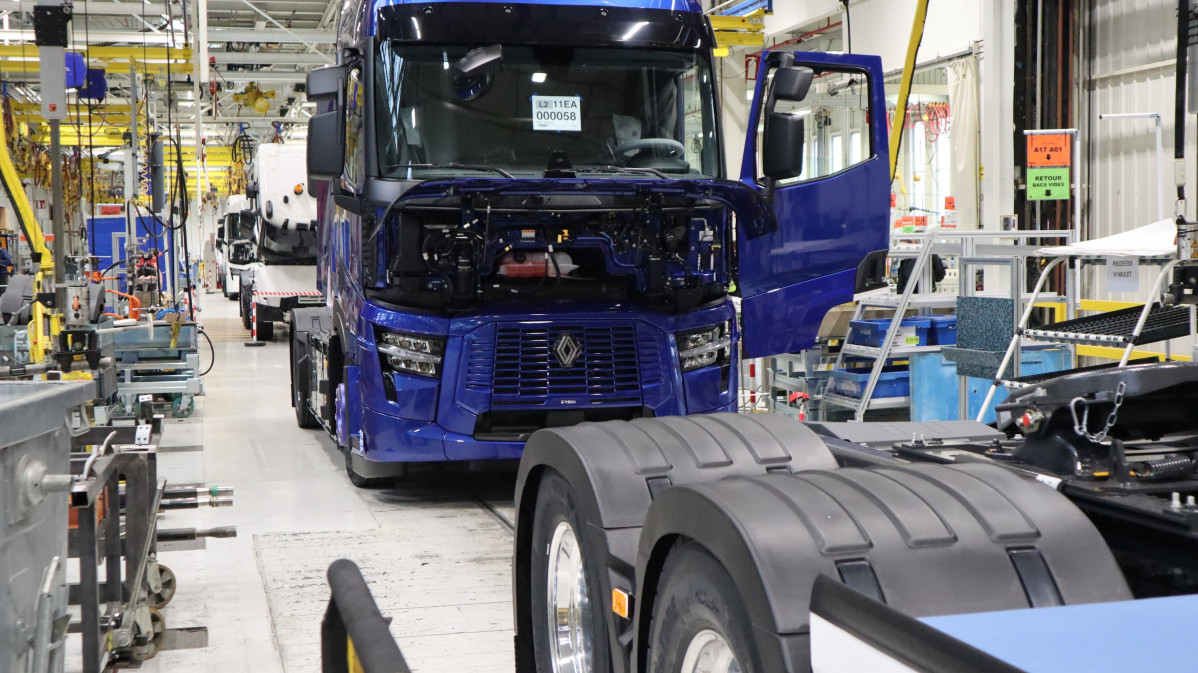 Renault Trucks E Tech T Bourg en Bresse plant