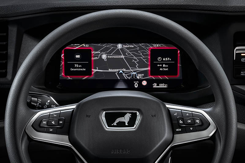 MAN TGE Next Level INT Digital Instrument Panel 02b