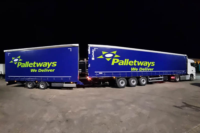 Megacamion palletways