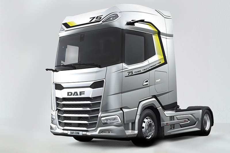 01. Unique DAF XG  edition marks 75 years of truck production