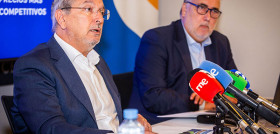Carlos Prades, presidente de FVET, durante la rueda de prensa