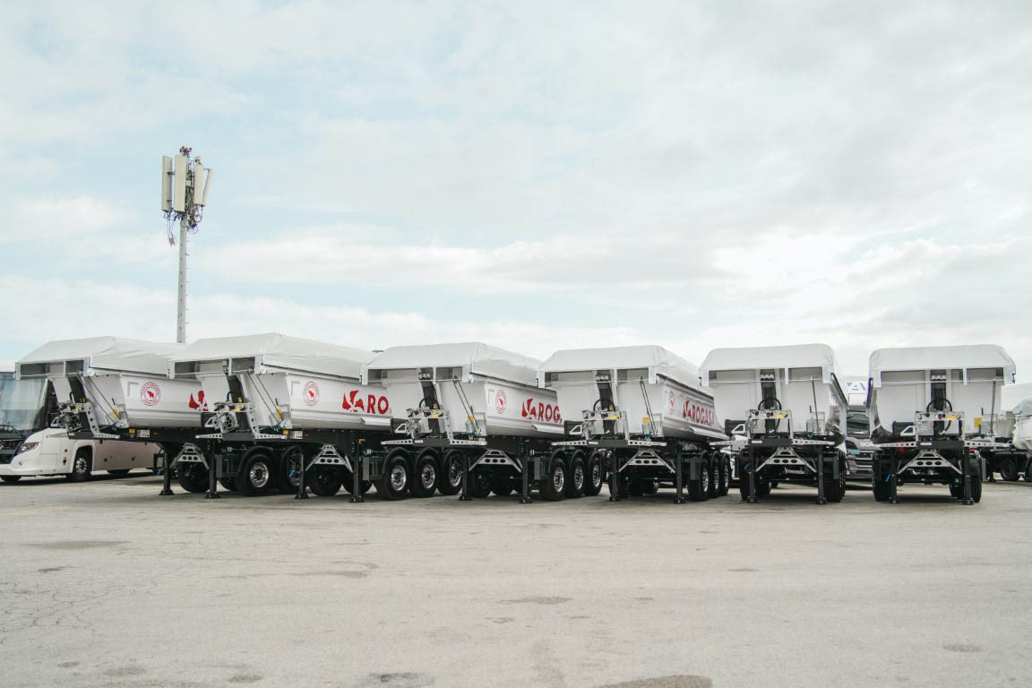 Basculantes S.KI de Schmitz Cargobull adquiridos por Rogasa